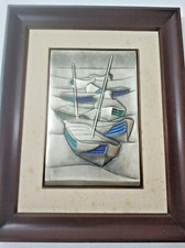 Quadro con bassorilievo su
