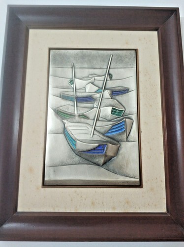 Quadro con bassorilievo - , su