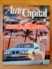 RIVISTA AUTOCAPITAL AGOSTO 1995 N° 9 - OPEL CALIBRA TURBO - BMW 318 TDS