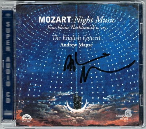 Sacd andrew manze - andrew, signed