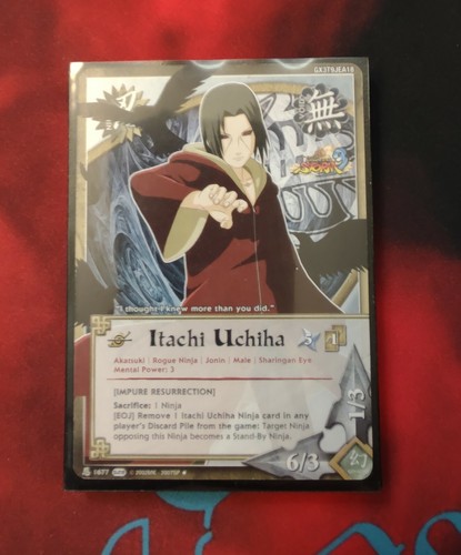 Naruto tcg ccg itachi uchiha - tcg,