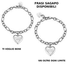 Bracciale Cuore Sagapo Donna