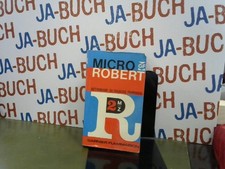 Micro Robert. Dictionnaire du