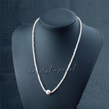 20" Stunning AAA 3-4mm white