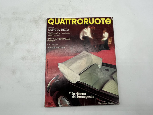 Rivista quattroruote annata - quattroruote,