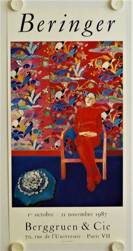 Affiche beringer 1987 - beringer,
