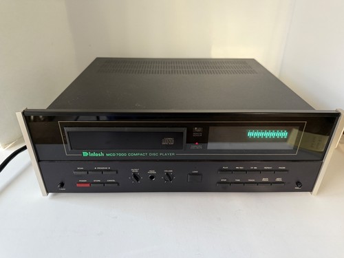 Lettore compact disc - disc, mcintosh