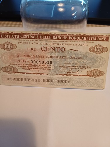Mini assegno istit cent - mini,