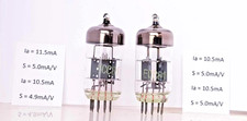 2x ECC81 COPPIA ABBINATA E81CC