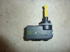 Actuator headlight range
