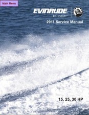 2011 evinrude tec - 2011, 25