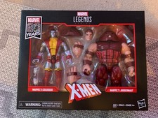 MARVEL LEGENDS Colossus & Juggernaut 2 Pack 80° Anniversario 6" Action Figure 