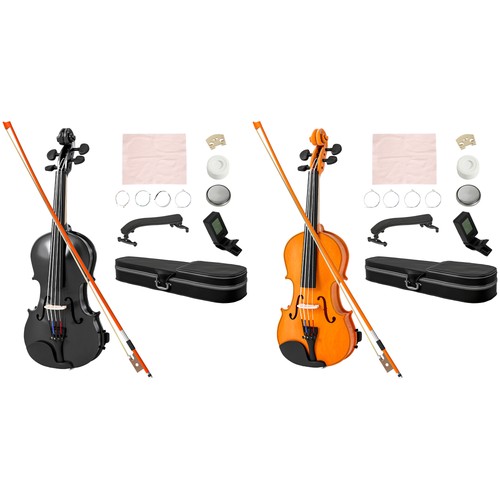 Homcom violino in - 4/4,