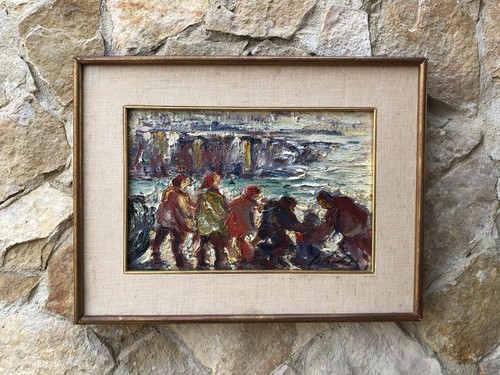 Quadro mare dipinto - mare-,