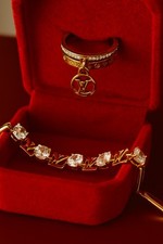 Braccialetto E Anello LV.