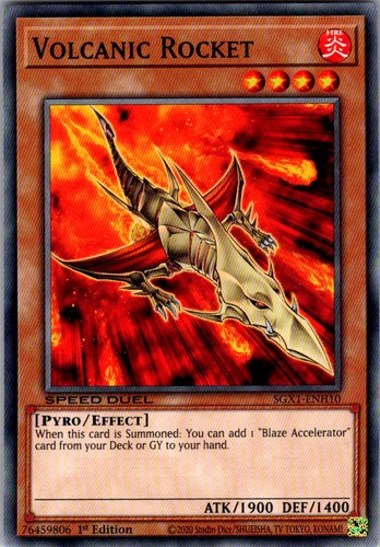 Volcanic rocket speed duel - volcanic,