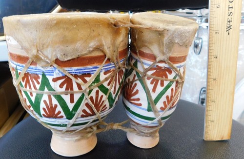 Set bongo pelle grezza - set,