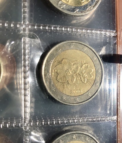 Finalndia 2008 moneta - 2€,