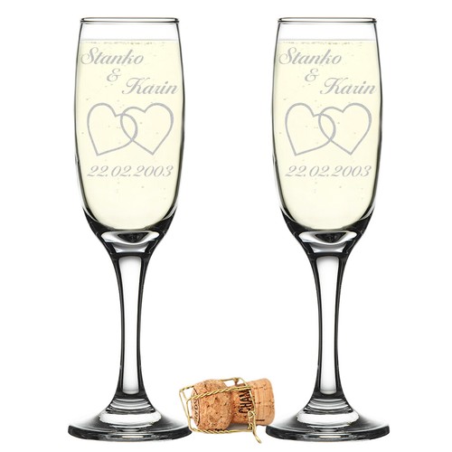 2er set bicchieri champagne - 2er, di