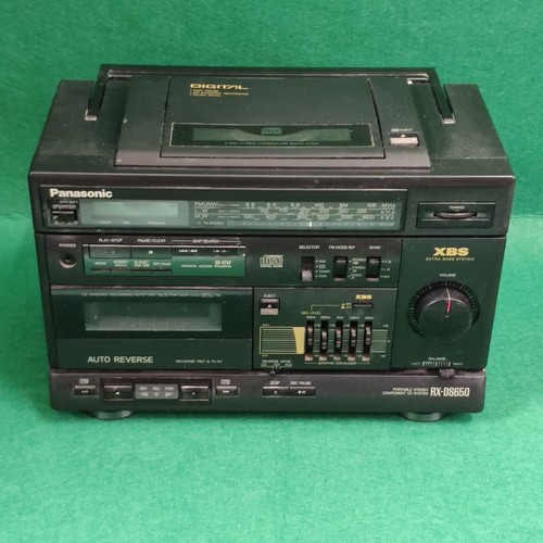Boombox radio stereo cassette - boombox,