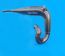 Scarico marmitta per KTM 250 GS anno 1981-1982 "doppio ammortizzatore"