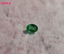 ► SMERALDO EMERALD mm. 3.97 x mm 2.93 x mm 1.93  - BRASILE TAGLIO OVALE◄