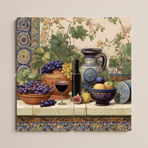 Murale piastrelle ceramica