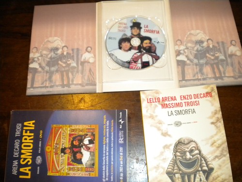 Libro smorfia con - con, dvd