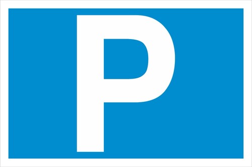 Cartello parcheggio ufficio - cartello,