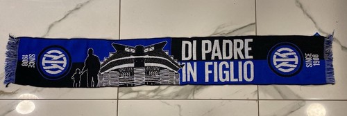 Sciarpa inter padre - inter, in