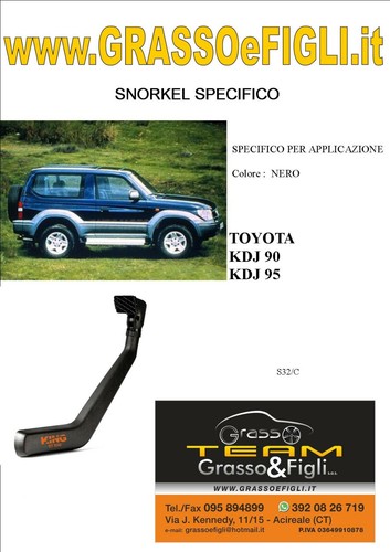 Kit snorkel aspirazione aria - kit,