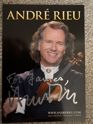 Signed photo andre - photo,