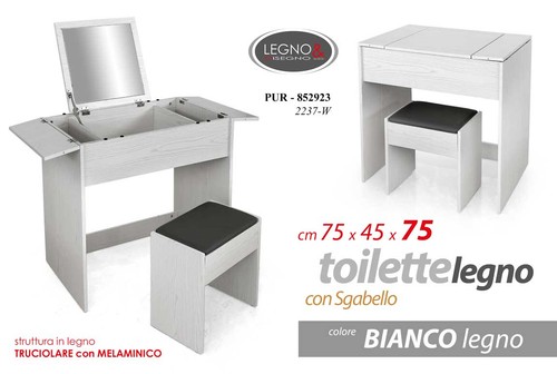 Toilette tavolo contenitore - tavolo,