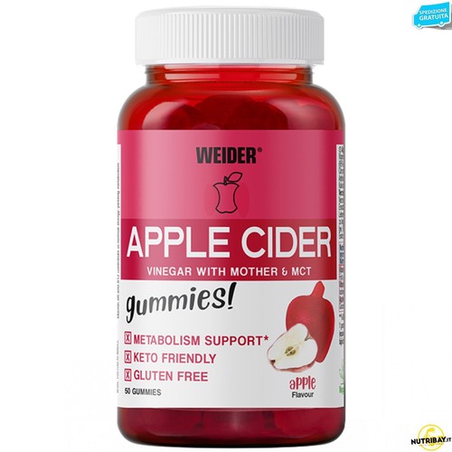 Weider apple cider gummies - weider,