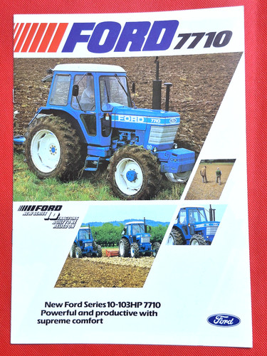 Brochure vendita trattore ford - brochure,