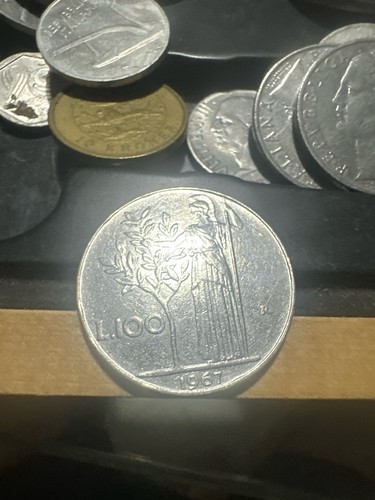 100 lire 1967 minerva - 1967,