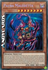 PAURA MALEDETTA • (Curse Necrofear) • Segreta • LDS3 IT009 • 1Ed • YUGIOH!