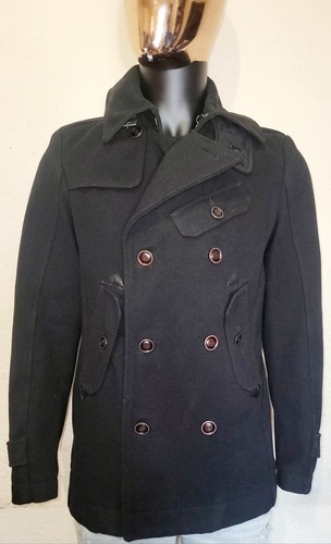 Cappotto diesel nero - nero, manica