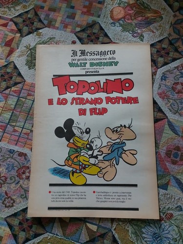 Disney allegato messaggero - disney,