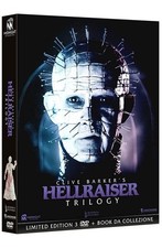 3 Dvd HELLRAISER TRILOGY TRILOGIA LTD Book + Cards box set cofanetto nuovo