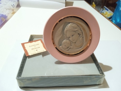 Quadretto rosa con - icona, sacra