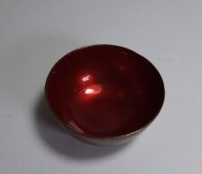 Ciotola Vintage Rame Smaltato Design Futurist cm 5 anni '60 Stile De Poli Celini