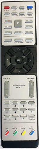 Telecomando 802 per - rc-802, acer