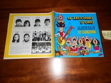 JACOVITTI 12^ ZECCHINO D'ORO 1970 TESTI-SPARTITI CORRIERE DEI PICCOLI CN13