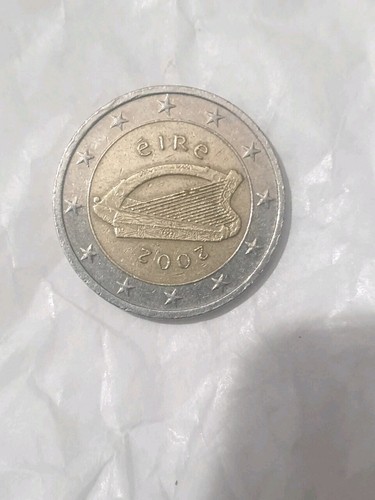 Euro eire 2002 arpa celtica - eire,