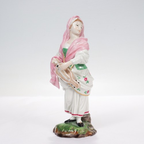 Statuina porcellana vintage