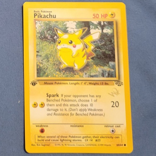 Pokemon tcg pikachu jungle - tcg,