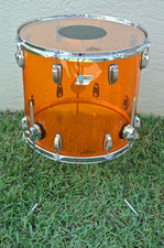 DOLCE! 2008 LUDWIG CLASSIC 18" AMBRA VISTALITE FLOOR TOM per la tua batteria! L36