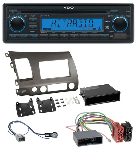 Autoradio vdo aux mp3 1din - autoradio, cd