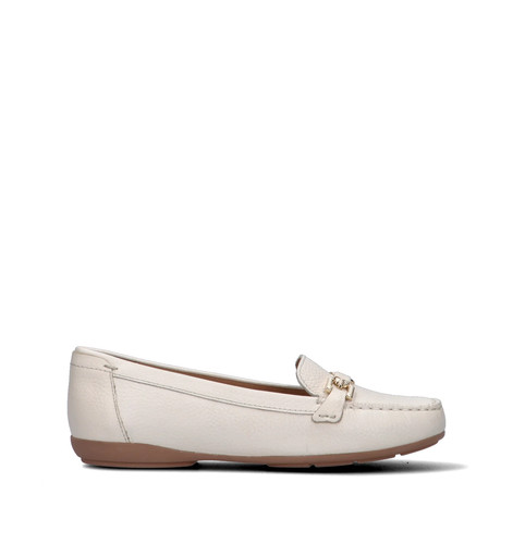 Geox mocassino donna - mocassino, bianco